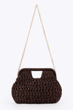 Chic Woven Chain Bag