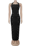 Elegant Embellished Evening Dress