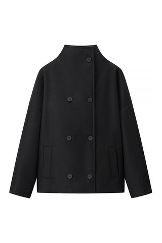 Double-Breasted Minimalist Jacket