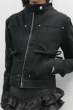 Zip-Front Casual Jacket