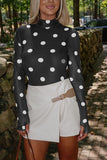 Polka Dot Long Sleeve Bodysuit