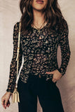 Floral Tank Button Front Blouse Set