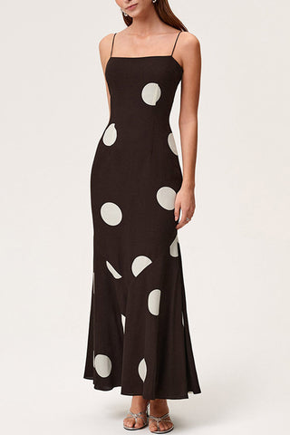 Polka Dot Spaghetti Strap Dress