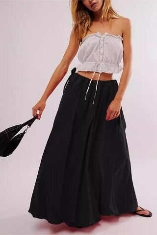 Elegant Maxi Skirt Ensemble