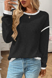 Casual Ribbed Sweater