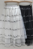 Tiered Midi Skirt
