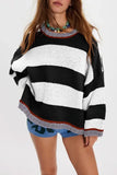 Striped Oversized Sweater
