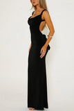 Elegant Sleeveless Evening Gown