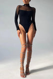 Sheer Sleeve Bodysuit