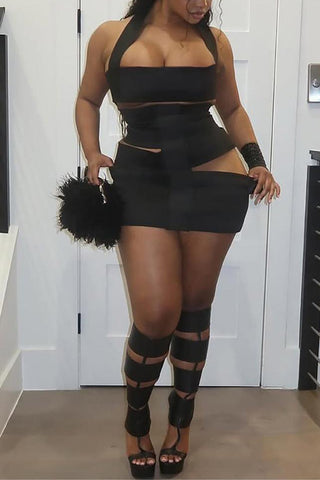 Chic Cut-Out Night Out Dress