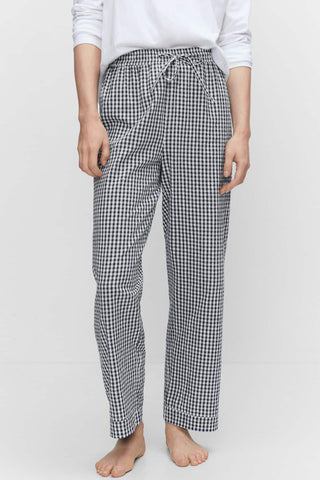 Gingham Casual Pants