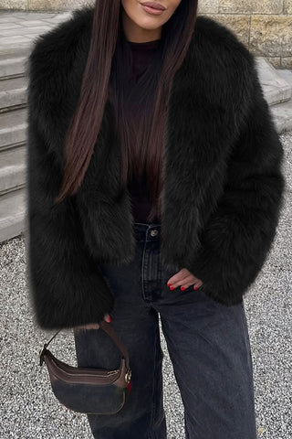 Chic Faux Fur Jacket
