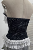 Off-Shoulder Ruffle Trim Tank Top