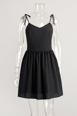 Strappy A-Line Casual Dress