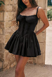 Sleeveless Corset Casual Dress