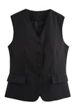 Button-Front Vest