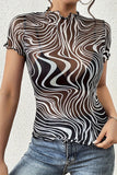 Bold Abstract Print T-Shirt