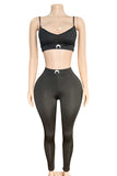 Moon Print Tank Top and Pants Set