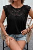 Lace Detail Sleeveless Top