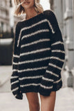 Striped Oversized Sweater