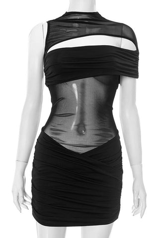 Modern Night Out Mesh Dress