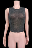 Sleeveless Knit Tank Top