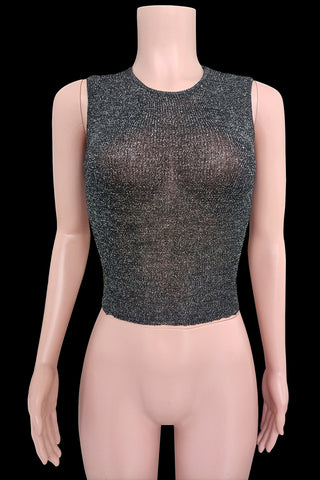 Sleeveless Knit Tank Top