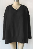 Oversized V-Neck Sweater