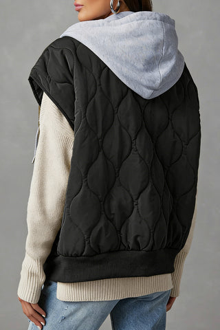 Quilted Zip-Up Vest