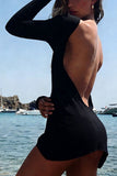 Backless Beach Casual Dress