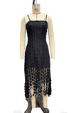 Circle Accented Maxi Dress