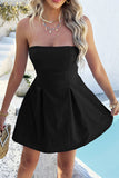 Strapless A-Line Evening Dress