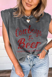 Graphic Sleeveless Tank