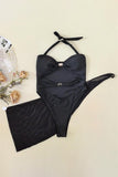Elegant Halter Bikini Set
