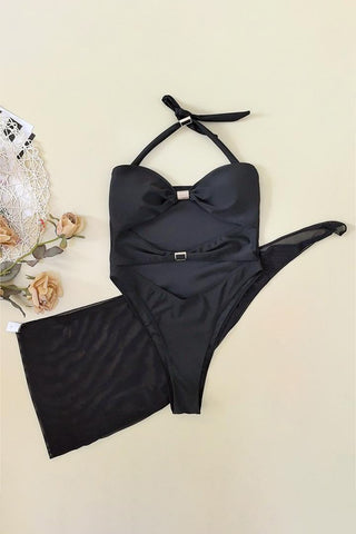 Elegant Halter Bikini Set