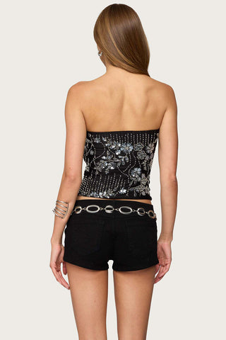 Embellished Strapless Camisole