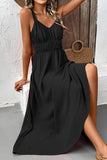 Sleeveless Maxi Casual Dress