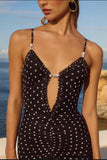 Polka Dot High-Low Sundress