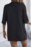 Open-Front Knit Cardigan