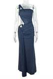 Elegant Ruched Evening Dress