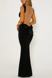 Elegant Sleeveless Evening Gown