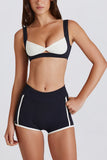 Sleek High-Waist Casual Shorts