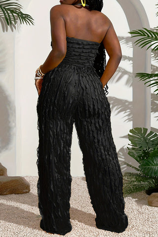 Strapless Layered Jumpsuit