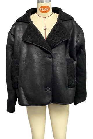 Stylish Button-Front Coat