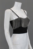 Fringe-Detail Camisole Top