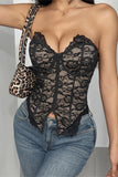 Lace Bustier Tank Top