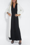 Sleeveless V-Neck Maxi Dress