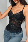 Lace-Trim Strappy Camisole