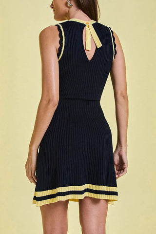 Sleeveless Knit Casual Dress