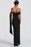 Elegant Off-Shoulder Evening Dress